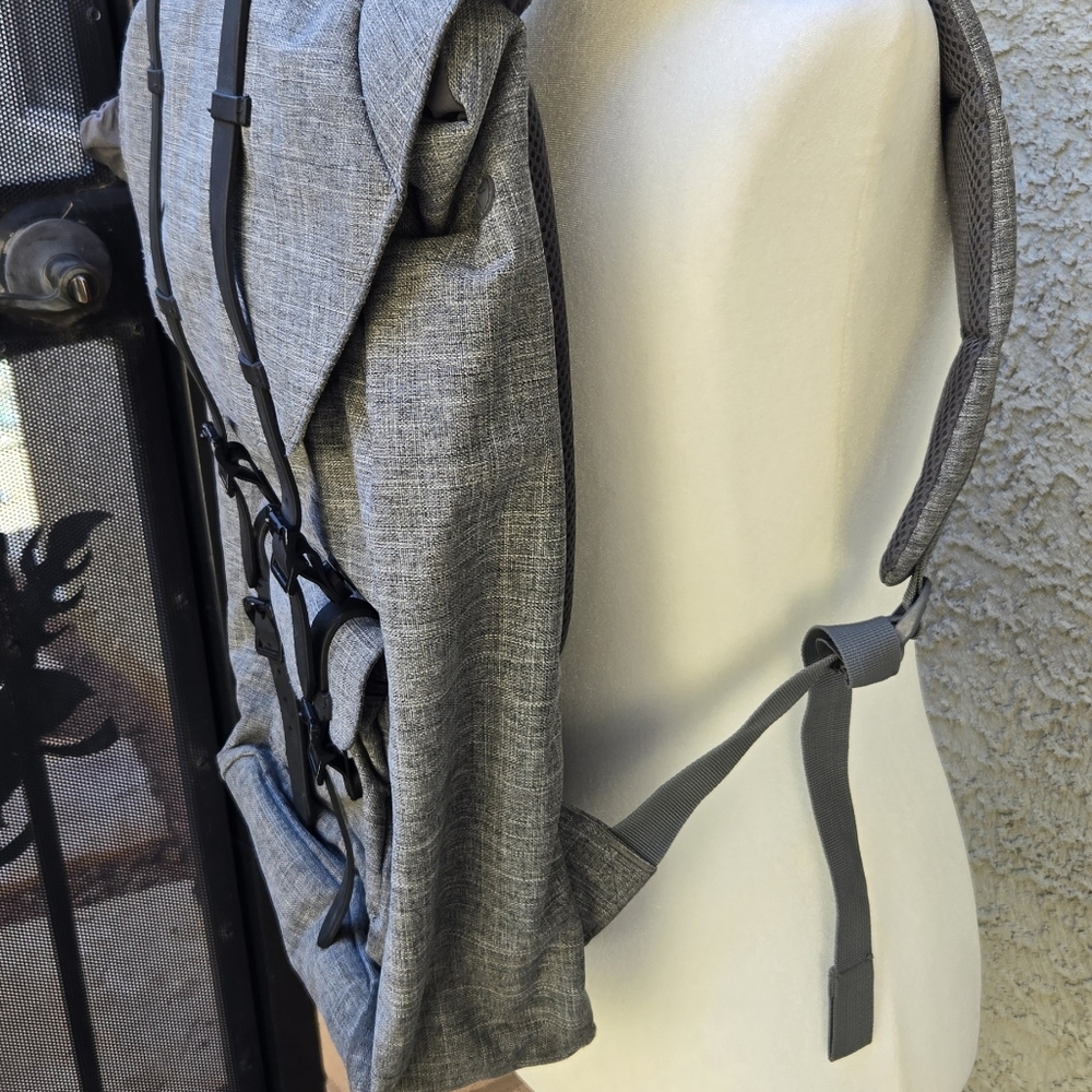 Hershel Supply Large Grey Backpack - image 7